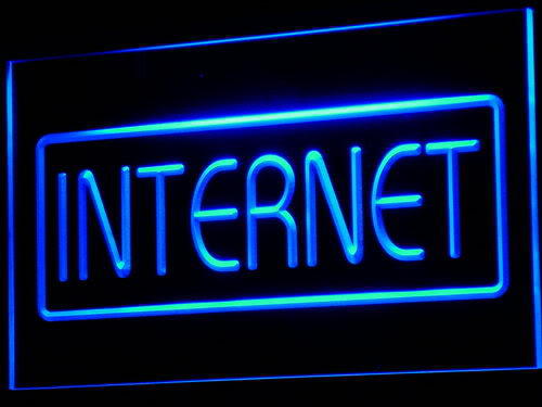 Internet Cafe Access Wi-Fi Neon Light Sign